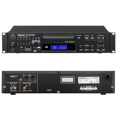 青海达斯冠 CD-200SB Tascam 固态/CD播放机 CD/U盘/SD卡播放器