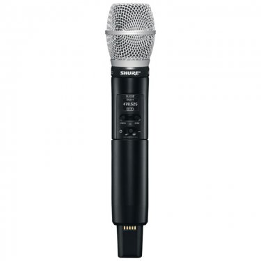 青海Shure SLXD2/SM86 舒尔手持无线话筒发射机 数字无线麦克风话筒