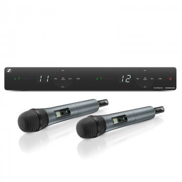 青海Sennheiser 森海塞尔 XS WIRELESS 1 DUAL 一拖二无线话筒 手持无线麦克风 2通道无线话