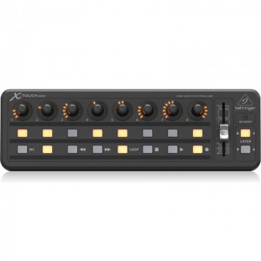 青海百灵达 Behringer X-TOUCH MINI 软件控制器 数字控制台 DAW遥控器 PRO Tools Cubase软件控