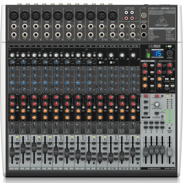 青海百灵达 Behringer X2442USB 模拟调音台 USB声卡调音台 直播K歌调音台