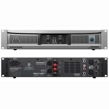 青海百灵达 Behringer EPQ2000 数字功放 双通道功放 后级功放 功率放大器 500瓦功放