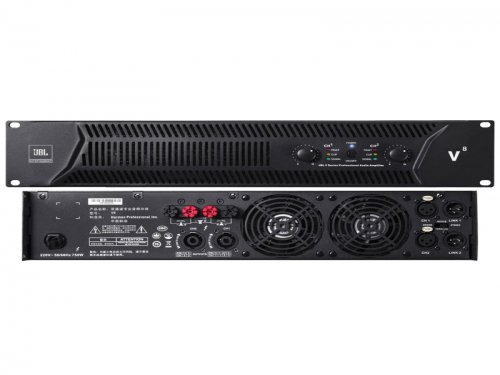 青海JBL V8 功放 卡拉OK功放 KTV双通道会议功放 功率放大器