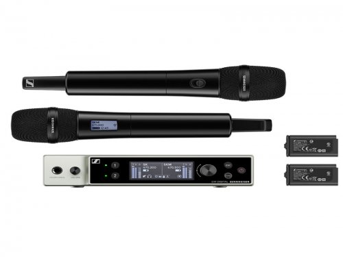 青海森海赛尔 EW-DX 835-S SET 一拖二无线麦克风 教学会议舞台演出直播无线话筒 Sennheiser